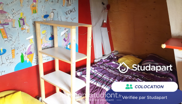 Colocation �tudiante Studio &agrave; Rouen (76100)