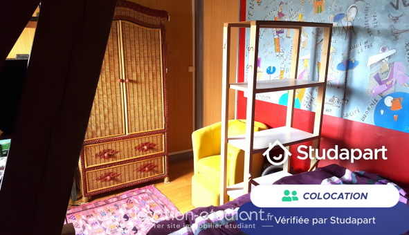 Colocation �tudiante Studio &agrave; Rouen (76100)