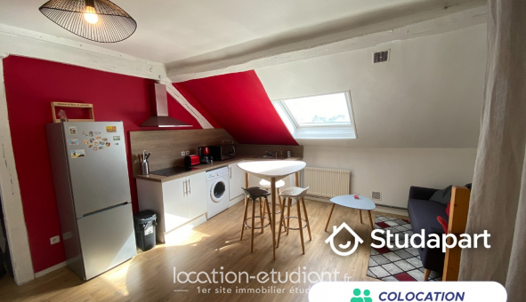 Colocation �tudiante T4 &agrave; Rouen (76100)