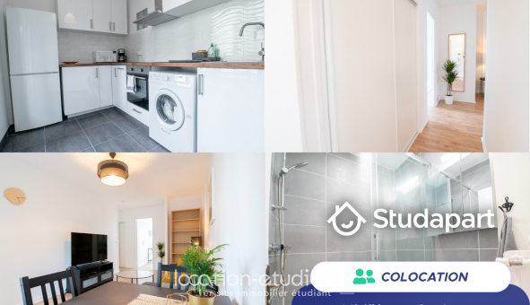 Colocation tudiante Studio à Rouen (76100)