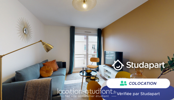 Colocation tudiante T3 à Rouen (76100)