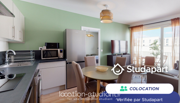 Colocation étudiante T4 à Rouen (76100)