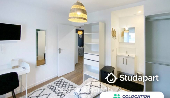 Colocation tudiante Studio à Rouen (76100)