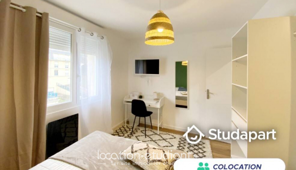 Colocation tudiante Studio à Rouen (76100)