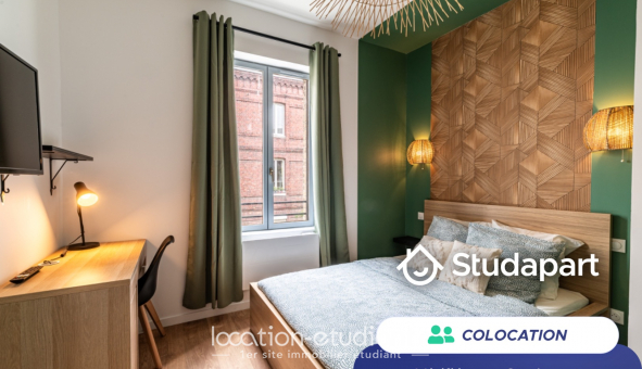 Colocation tudiante Studio à Rouen (76100)