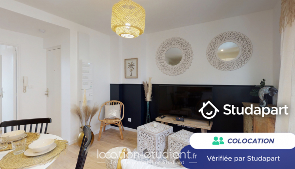 Colocation tudiante T4 à Rouen (76100)