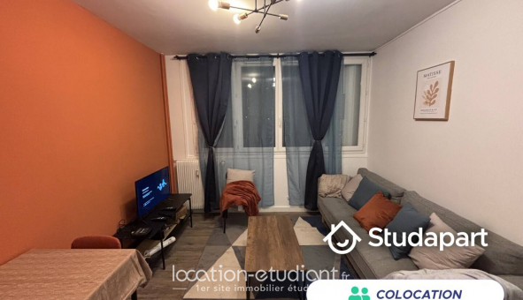 Colocation tudiante Studio à Rouen (76100)