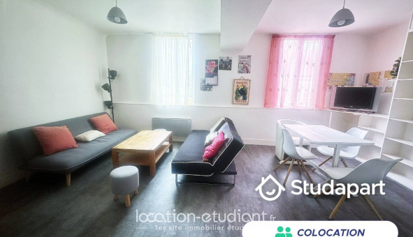 Colocation tudiante Studio à Rouen (76100)