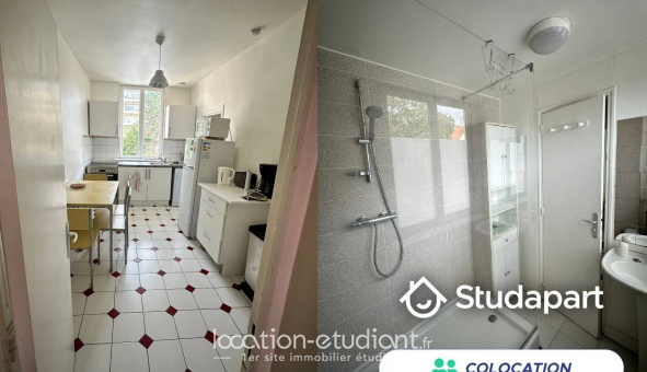 Colocation tudiante Studio à Rouen (76100)