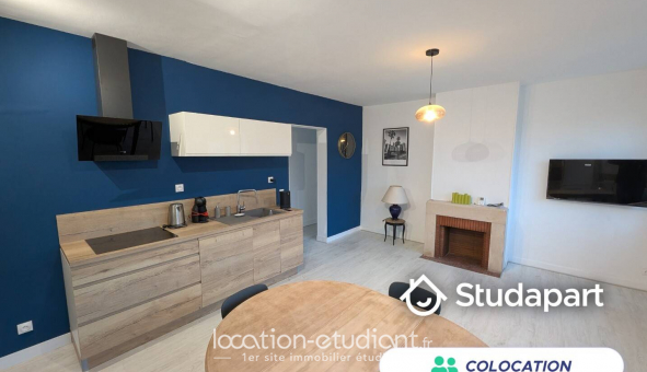 Colocation tudiante Studio à Rouen (76100)