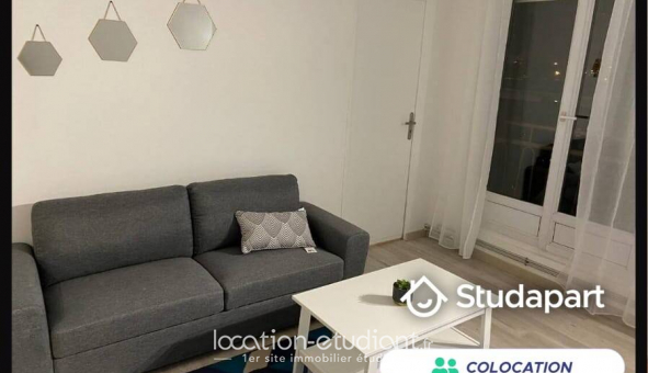 Colocation étudiante Studio à Rouen (76100)