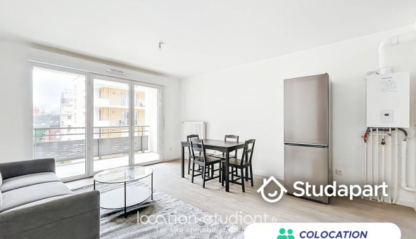 Colocation tudiante Studio à Rouen (76100)
