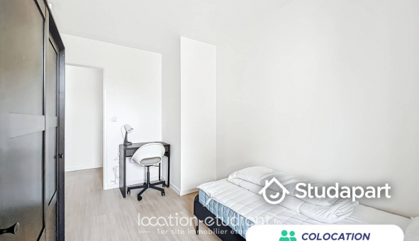 Colocation tudiante Studio à Rouen (76100)