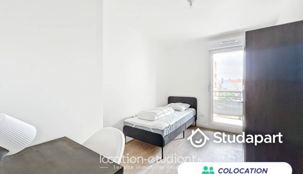 Colocation tudiante Studio à Rouen (76100)