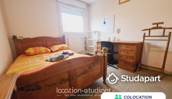 Colocation tudiante Studio à Rouen (76100)