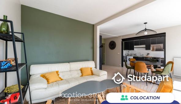 Colocation tudiante Studio à Rouen (76100)