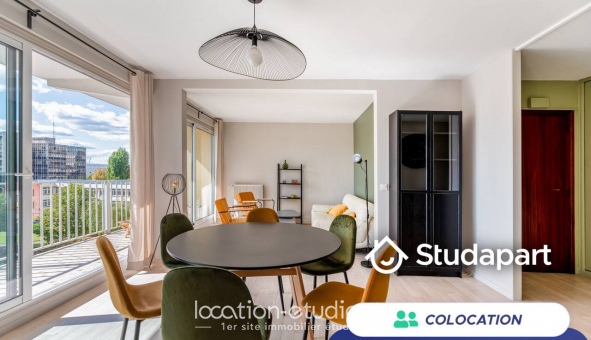 Colocation tudiante Studio à Rouen (76100)