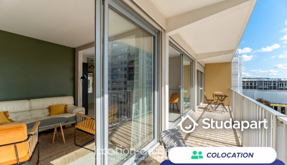 Colocation tudiante Studio à Rouen (76100)