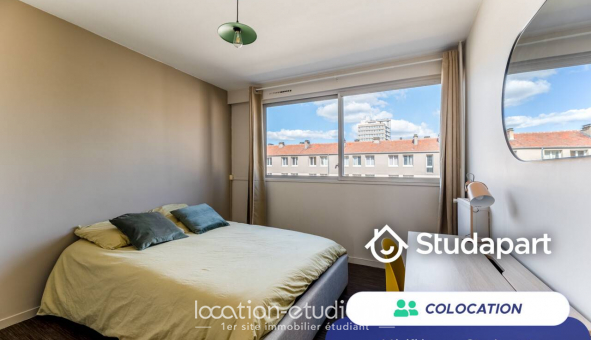 Colocation tudiante Studio à Rouen (76100)