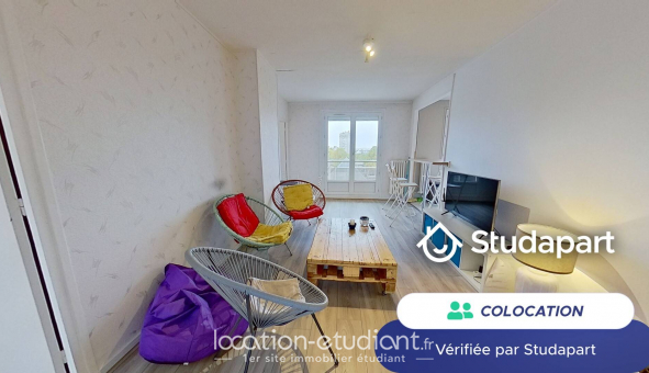 Colocation tudiante Chambre dans une colocation de 13m2