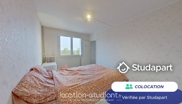 Colocation tudiante Studio à Rouen (76100)