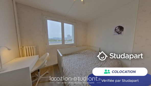 Colocation tudiante Studio à Rouen (76100)