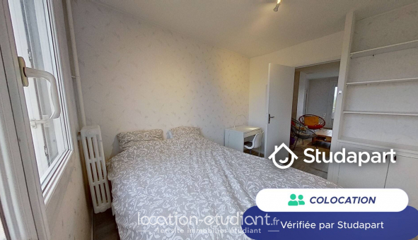 Colocation tudiante Studio à Rouen (76100)