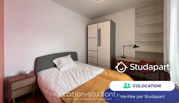 Colocation étudiante Studio à Rouen (76100)