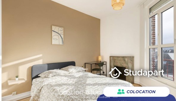 Colocation étudiante Studio à Rouen (76100)