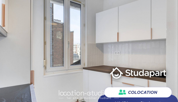 Colocation étudiante Studio à Rouen (76100)