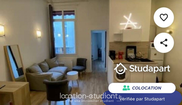 Colocation tudiante Chambre dans une colocation de 12m2