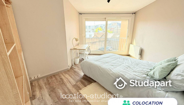 Colocation tudiante Studio à Rouen (76100)