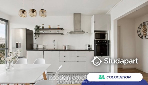 Colocation tudiante Studio à Rouen (76100)