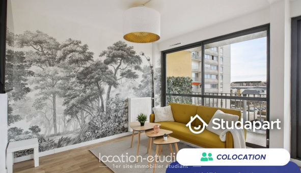 Colocation tudiante Studio à Rouen (76100)