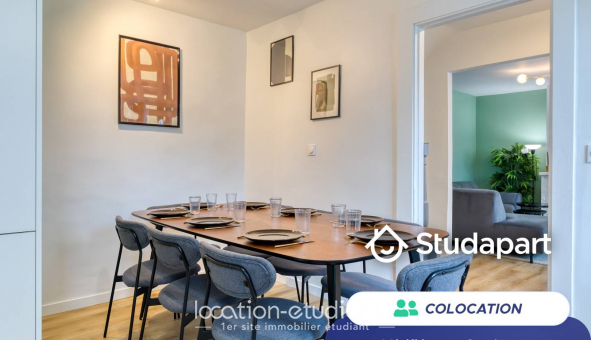 Colocation tudiante Studio à Rouen (76100)