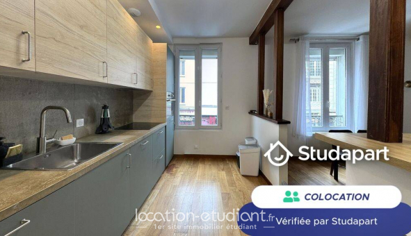 Colocation tudiante Studio à Rouen (76100)