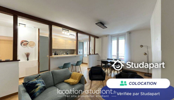 Colocation tudiante Studio à Rouen (76100)