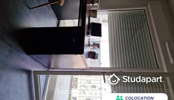 Colocation tudiante Studio à Rouen (76100)