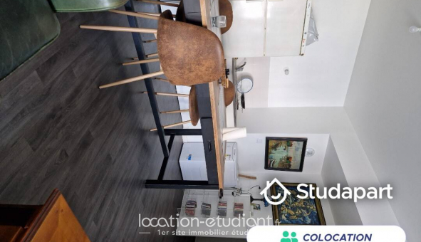 Colocation tudiante Studio à Rouen (76100)