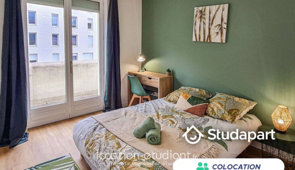 Colocation tudiante Studio à Rouen (76100)