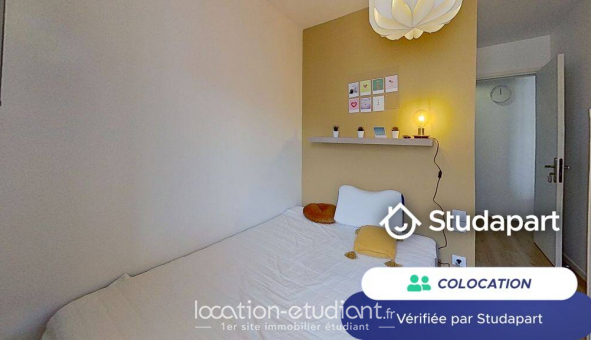 Colocation tudiante Studio à Rouen (76100)