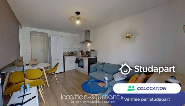 Colocation tudiante Studio à Rouen (76100)
