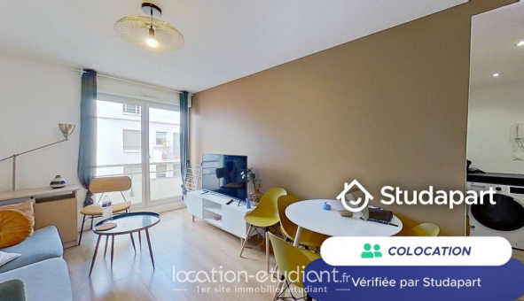 Colocation tudiante Studio à Rouen (76100)