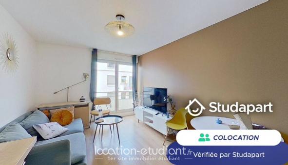 Colocation tudiante Studio à Rouen (76100)