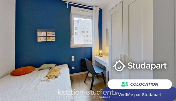 Colocation tudiante Studio à Rouen (76100)