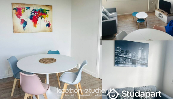 Colocation tudiante Studio à Rouen (76100)