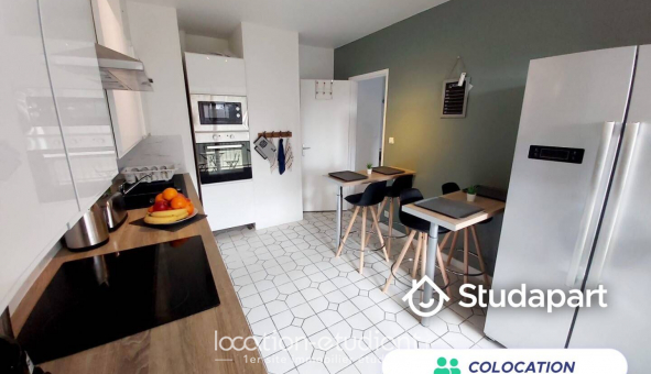 Colocation tudiante Studio à Rouen (76100)