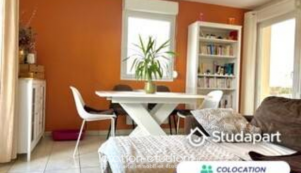 Colocation tudiante Studio à Rouen (76100)