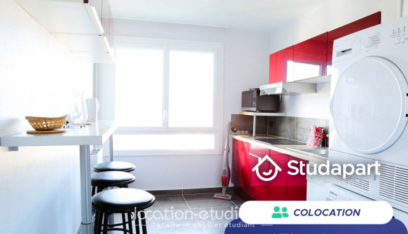 Colocation �tudiante Studio &agrave; Rouen (76100)