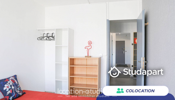 Colocation �tudiante Studio &agrave; Rouen (76100)